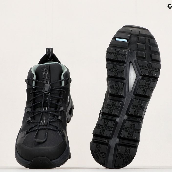 Γυναικεία παπούτσια πεζοπορίας On Cloudtrax Αδιάβροχο μαύρο 3WD10880553 19