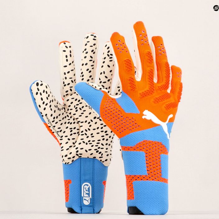 Γάντια τερματοφύλακα PUMA Future Ultimate Nc πορτοκαλί και μπλε 041841 01 6