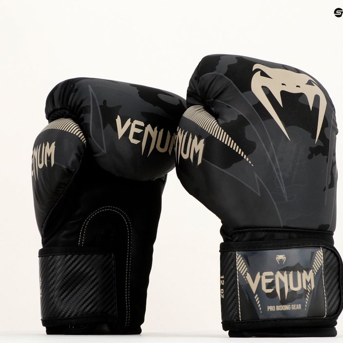 Γάντια πυγμαχίας Venum Impact μαύρο-γκρι VENUM-03284-497 12