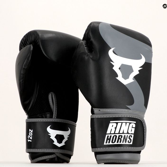 Ringhorns Charger γάντια πυγμαχίας μαύρα RH-00001-001 12
