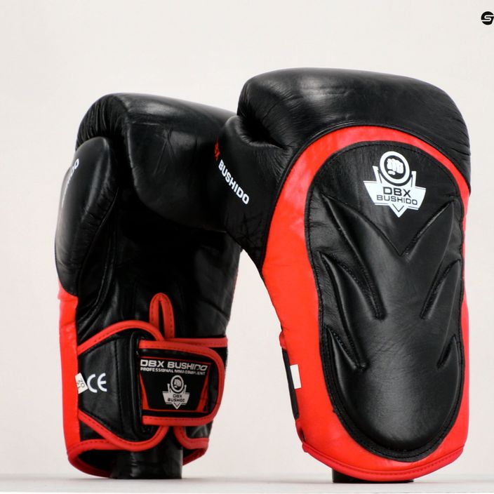 Γάντια πυγμαχίας DBX BUSHIDO με σύστημα προστασίας καρπού μαύρο Bb4 6