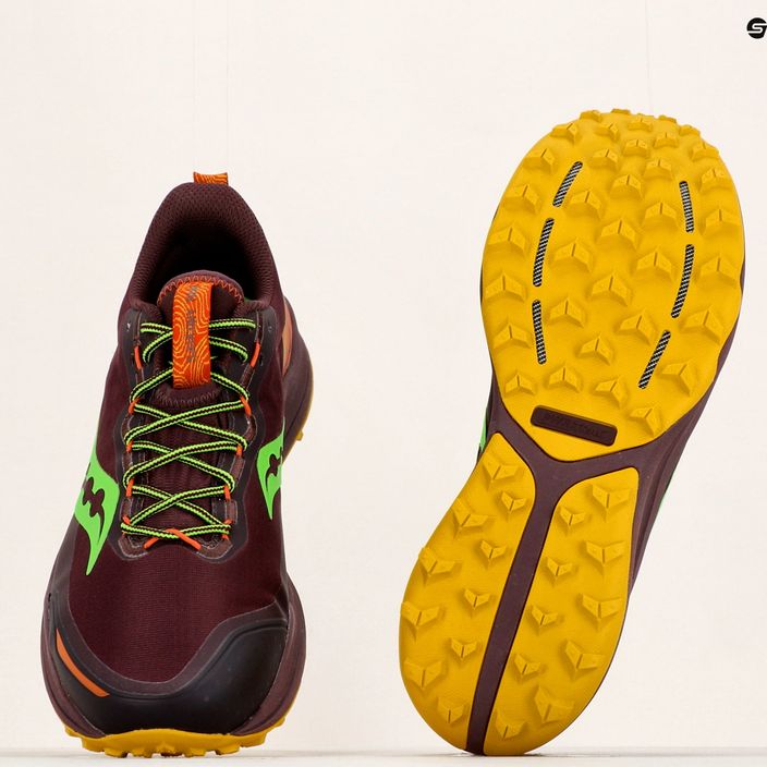 Ανδρικά παπούτσια τρεξίματος Saucony Xodus Ultra 2 maroon S20843-35 18