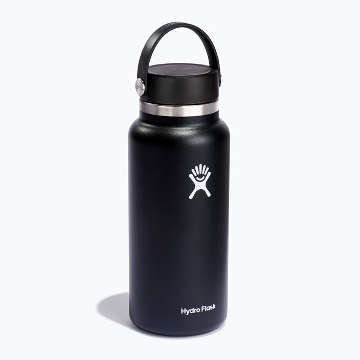Hydro Flask Wide Flex Cap θερμικό μπουκάλι 946 ml μαύρο 2