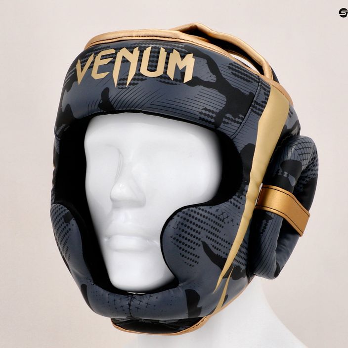 Venum Elite γκρι-χρυσό κράνος πυγμαχίας VENUM-1395-535 13