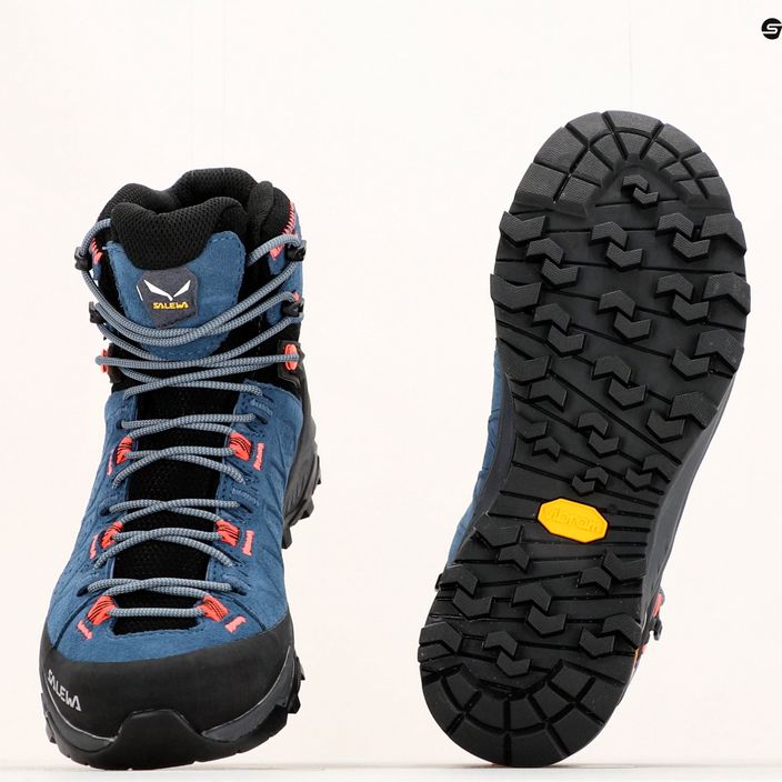 Γυναικείες μπότες πεζοπορίας Salewa Alp Trainer 2 Mid GTX μπλε 00-0000061383 15