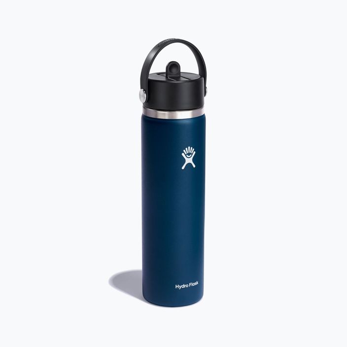 Θερμικό μπουκάλι Hydro Flask Wide Flex Straw 710 ml navy blue W24BFS464 2