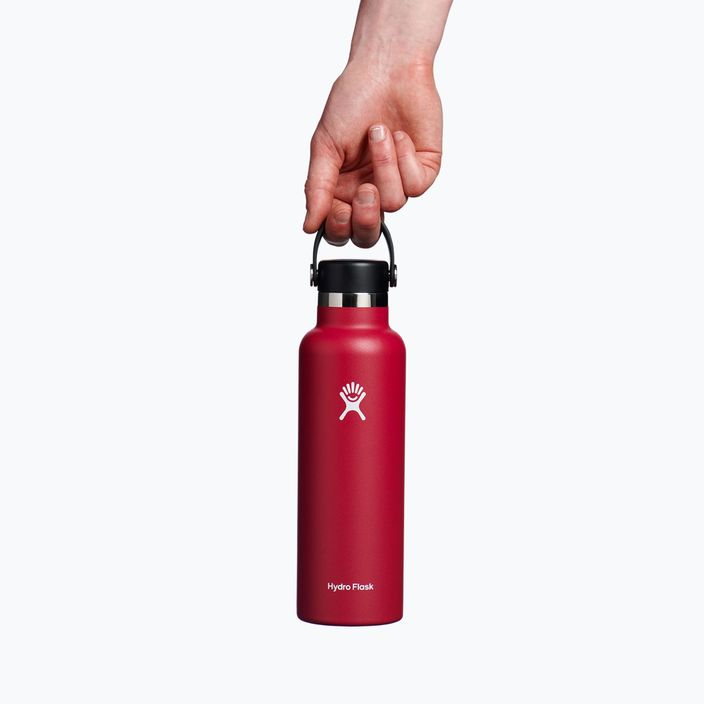 Hydro Flask Standard Flex Straw θερμικό μπουκάλι 620 ml κόκκινο S21FS612 4