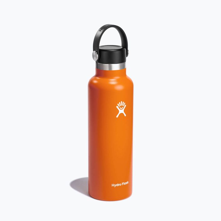 Hydro Flask Standard Flex Straw θερμικό μπουκάλι 620 ml πορτοκαλί S21FS808 2