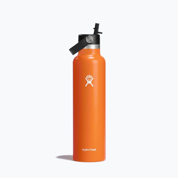 Hydro Flask Standard Flex Straw θερμικό μπουκάλι 620 ml πορτοκαλί S21FS808 3