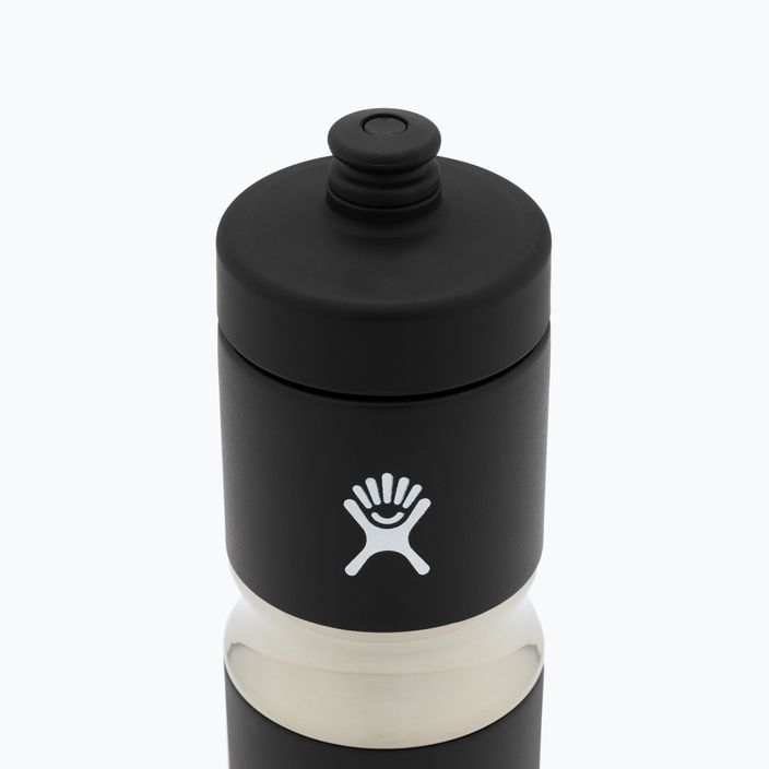 Hydro Flask Wide Insulated Sport θερμικό μπουκάλι 591 ml μαύρο 4