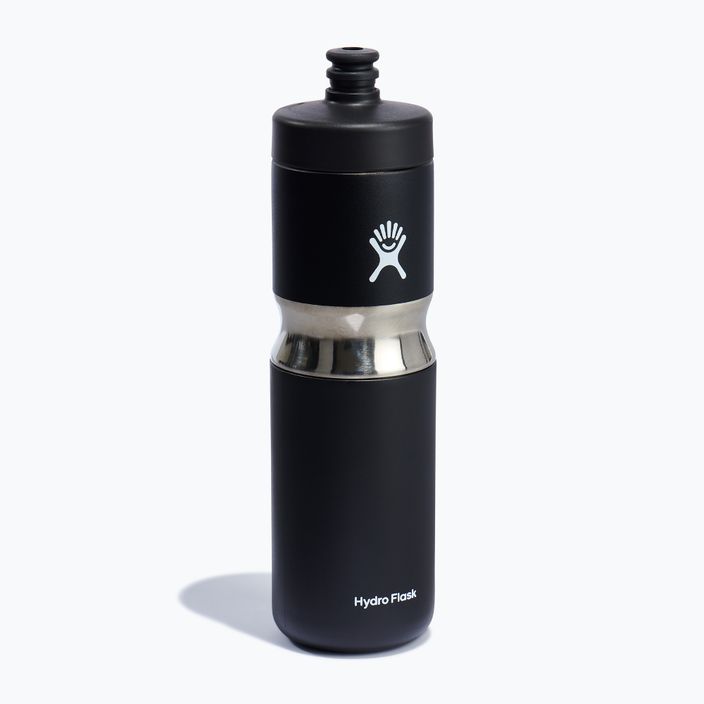 Hydro Flask Wide Insulated Sport θερμικό μπουκάλι 591 ml μαύρο 3