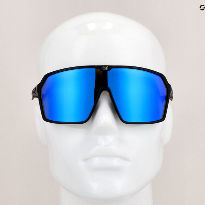 Rudy Project Spinshield μαύρα ματ/μπλε γυαλιά ποδηλασίας SP7239060002 8