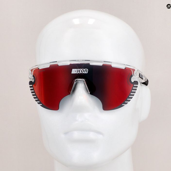 SCICON Aerowing Lamon crystal gloss/scnpp γυαλιά ποδηλασίας πολλαπλών καθρεφτών κόκκινο EY30060700 9