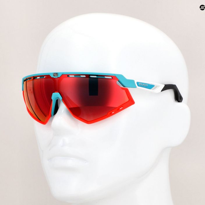 Rudy Project Defender σμαραγδένια λευκά ματ / κόκκινα γυαλιά ηλίου πολλαπλών λέιζερ SP5238230000 9