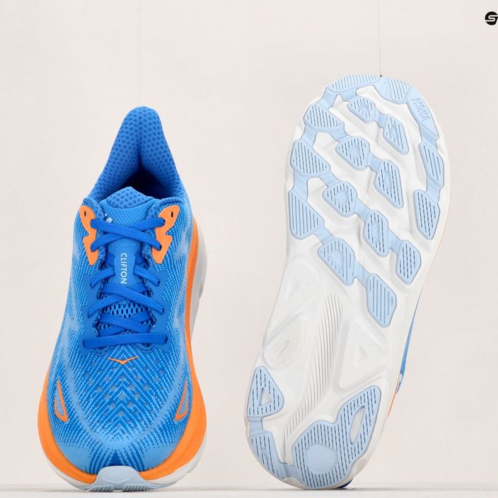HOKA ανδρικά παπούτσια για τρέξιμο Clifton 9 μπλε 1127895-CSAA 12