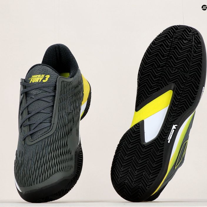 Babolat Propulse Fury 3 Clay ανδρικά παπούτσια τένις σκούρο γκρι 30S23425 12