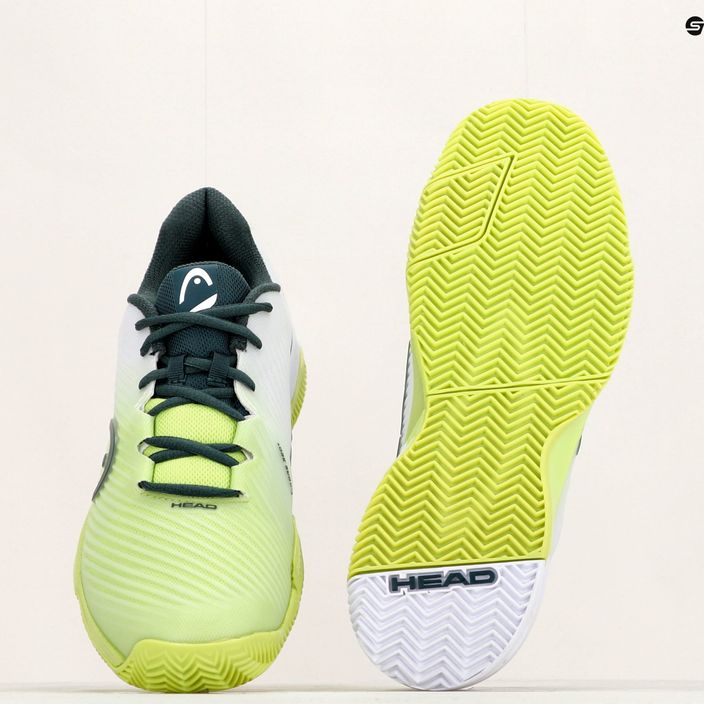 HEAD Revolt Pro 4.0 Clay ανδρικά παπούτσια τένις πράσινο και λευκό 273273 12
