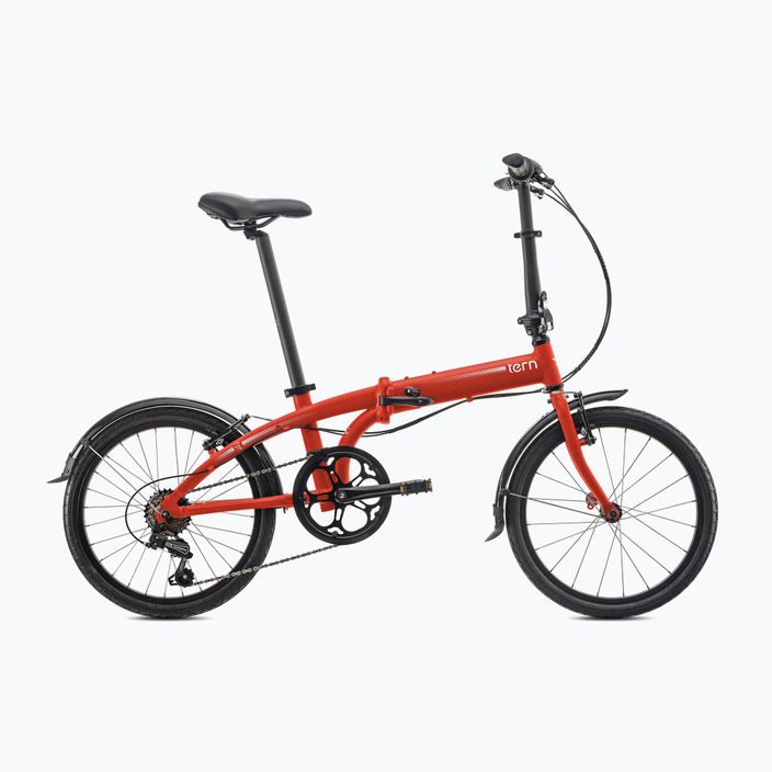 Πτυσσόμενο ποδήλατο πόλης Tern κόκκινο LINK B7 7
