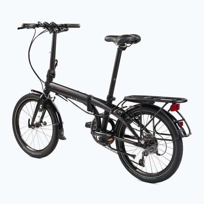 Πτυσσόμενο ποδήλατο πόλης Tern μαύρο LINK D8 3