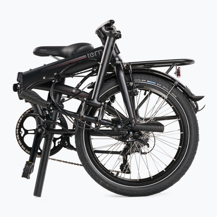 Πτυσσόμενο ποδήλατο πόλης Tern μαύρο LINK D8 6