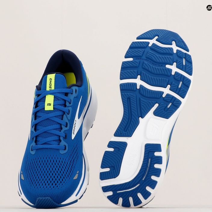 Brooks Ghost 15 ανδρικά παπούτσια για τρέξιμο μπλε 1103931D482 18