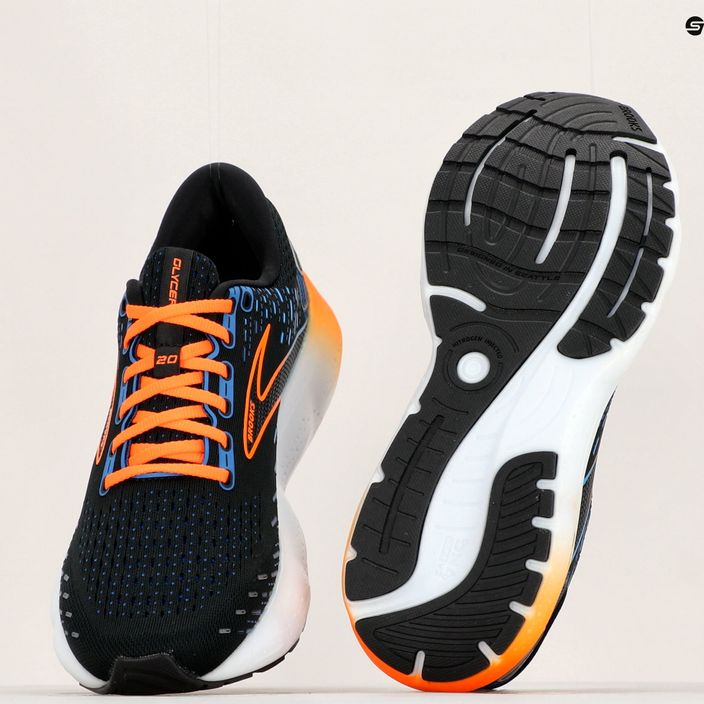 Brooks Glycerin 20 ανδρικά παπούτσια για τρέξιμο μαύρο 1103821D035 12