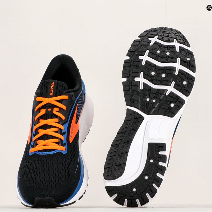 Brooks Trace 2 ανδρικά παπούτσια για τρέξιμο μαύρο 1103881D035 12