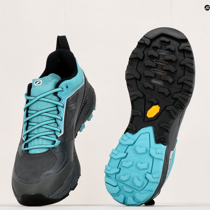 Γυναικείες μπότες πεζοπορίας SCARPA Rapid GTX γκρι-μπλε 72701 15