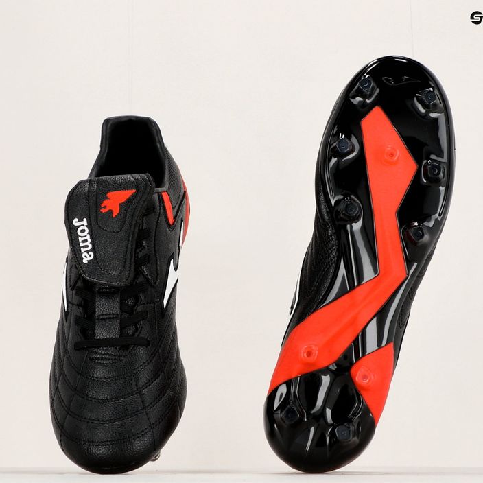 Ανδρικά ποδοσφαιρικά παπούτσια Joma Aguila Cup FG μαύρο/κόκκινο 18