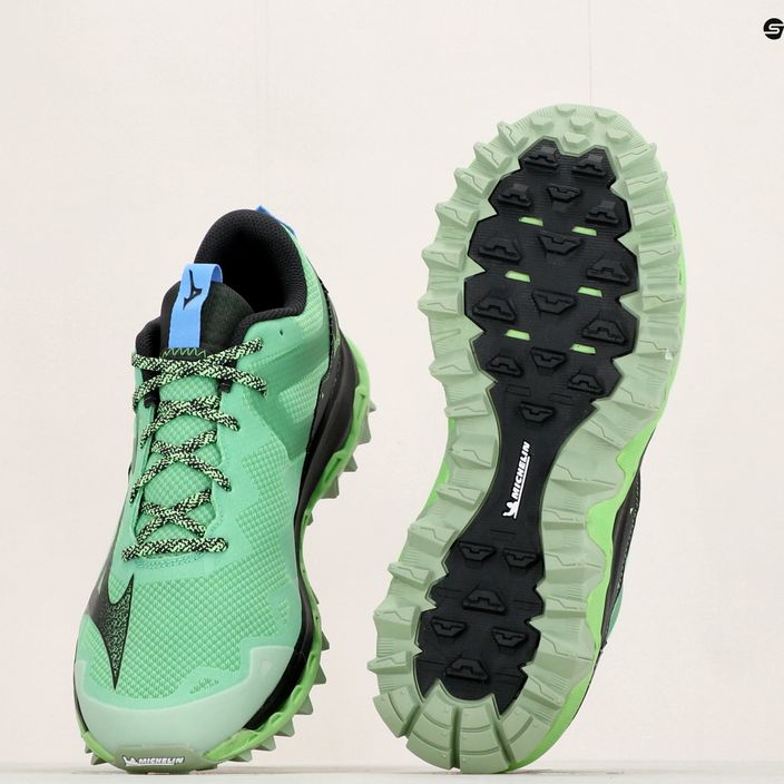 Ανδρικά παπούτσια για τρέξιμο Mizuno Wave Mujin 9 πράσινο J1GJ227052 12