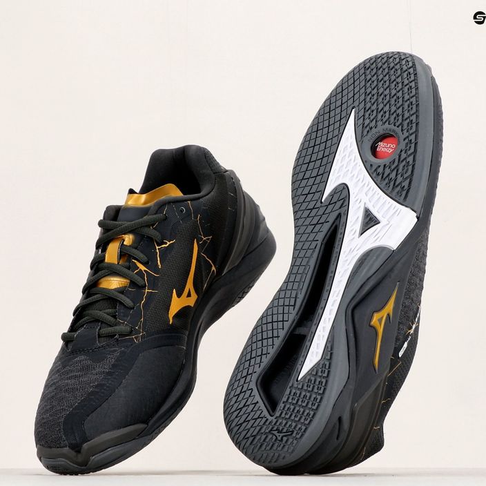Ανδρικά παπούτσια χάντμπολ Mizuno Wave Stealth Neo μαύρο X1GA200041 12