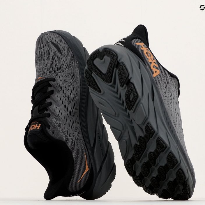 Γυναικεία παπούτσια για τρέξιμο HOKA Clifton 8 γκρι 1119394-ACPP 16