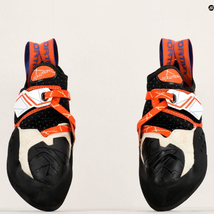 La Sportiva ανδρικό παπούτσι αναρρίχησης Solution λευκό-πορτοκαλί 20H000203 18