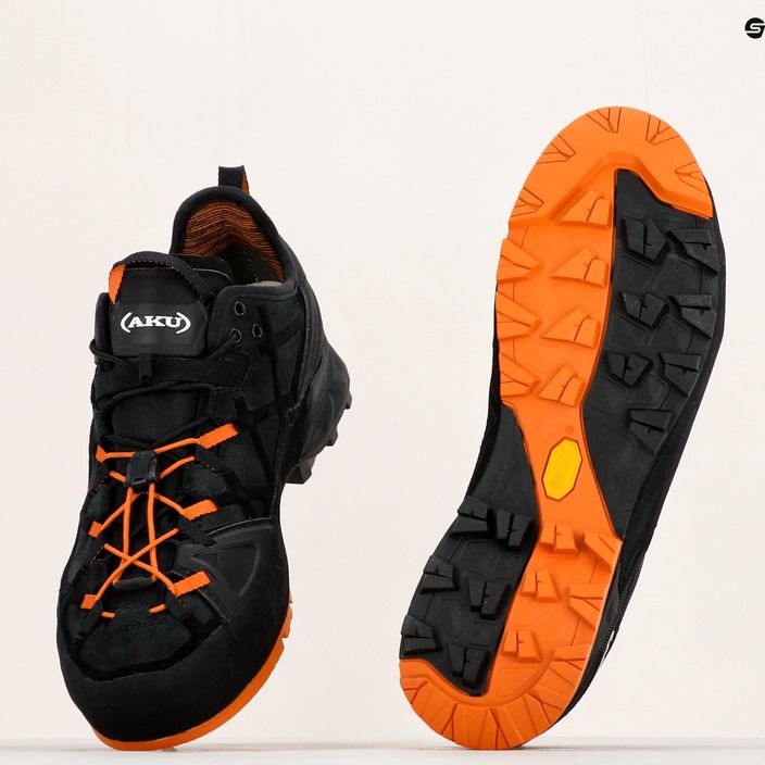 AKU Rock Dfs GTX ανδρικά παπούτσια προσέγγισης μαύρο-πορτοκαλί 722-108-7 13
