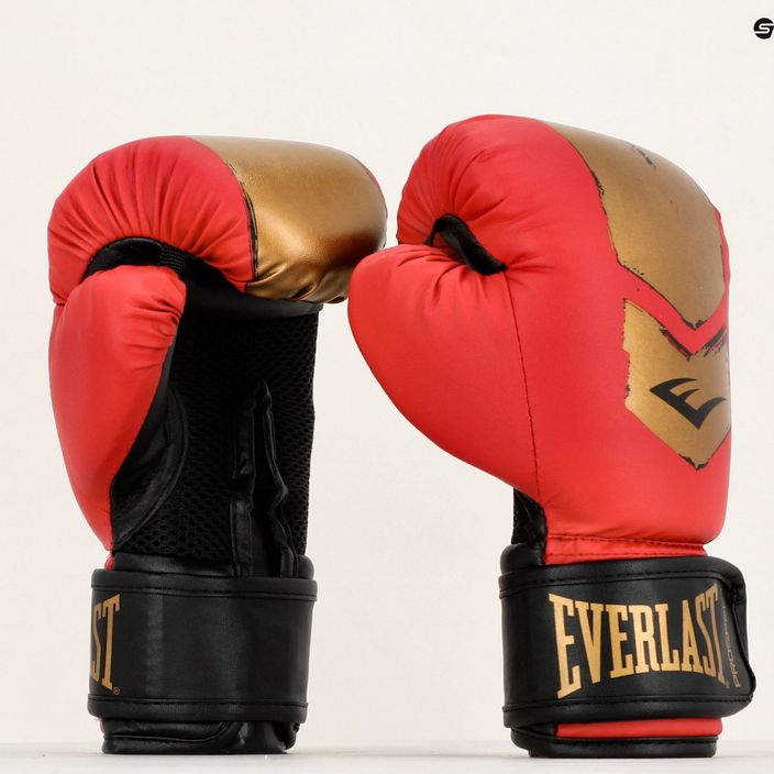 Everlast Prospect 2 κόκκινα/χρυσά παιδικά γάντια πυγμαχίας EV4602 RED/GLD 9