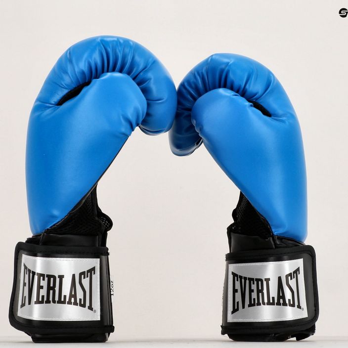 Everlast Pro Style 2 μπλε γάντια πυγμαχίας EV2120 BLU 9