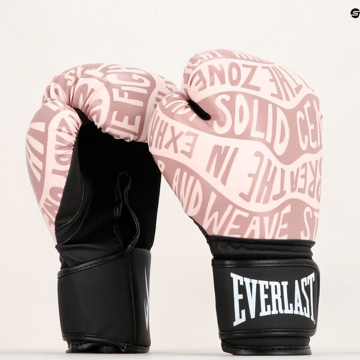 Everlast Spark ροζ/χρυσά γυναικεία γάντια πυγμαχίας EV2150 PNK/GLD 9