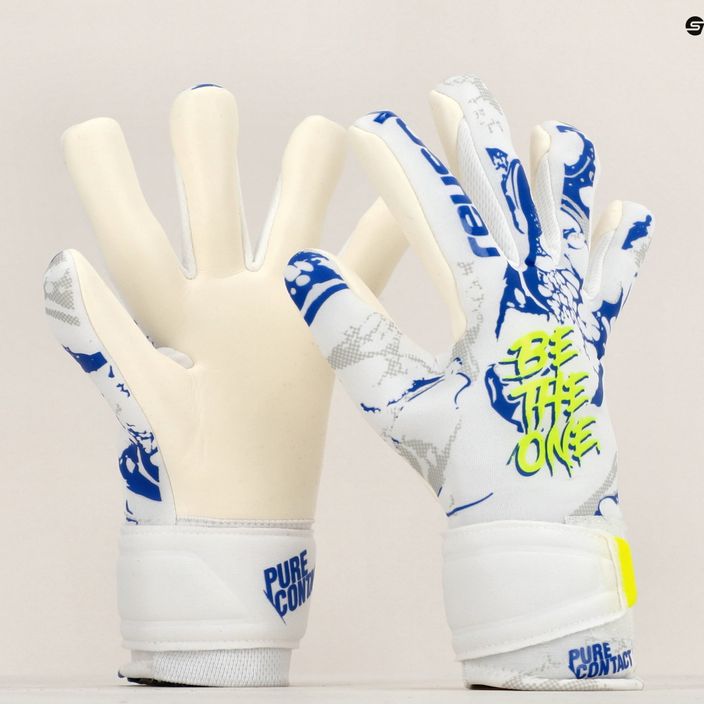 Reusch Pure Contact Silver Junior παιδικά γάντια τερματοφύλακα λευκά 5372200-1089 8