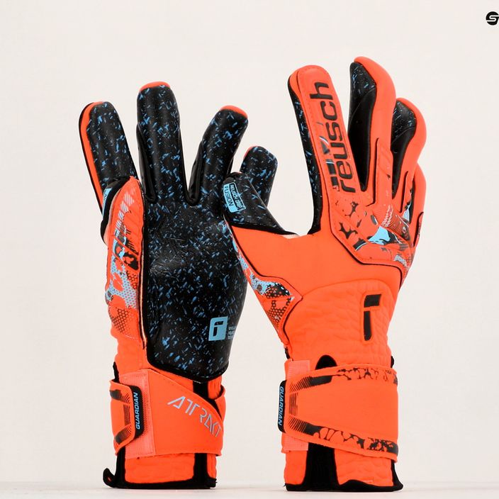 Reusch Attrakt Fusion Guardian AdaptiveFlex γάντια τερματοφύλακα κόκκινα 5370985-3333 9