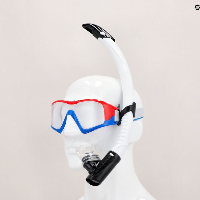 Aqualung Vita Combo Snorkelling Kit Μάσκα + αναπνευστήρας λευκό και μαύρο SC4260901 10