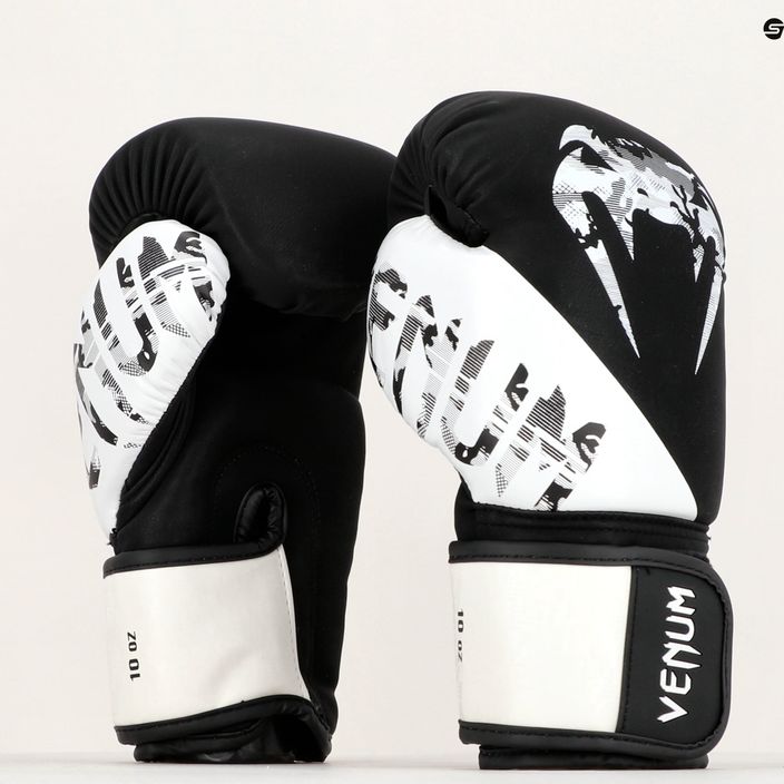 Γάντια πυγμαχίας Venum Legacy μαύρο και άσπρο VENUM-04173-108 12
