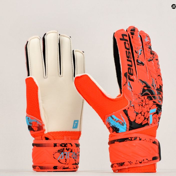 Reusch Attrakt Solid Junior παιδικά γάντια τερματοφύλακα κόκκινα 5372515-3334 9