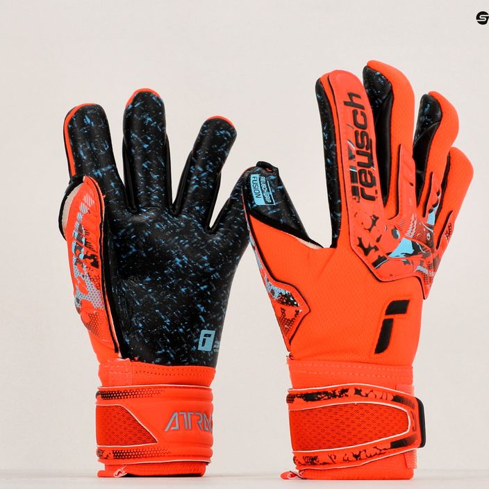Reusch Attrakt Fusion Guardian Junior παιδικά γάντια τερματοφύλακα κόκκινα 5372945-3333 7
