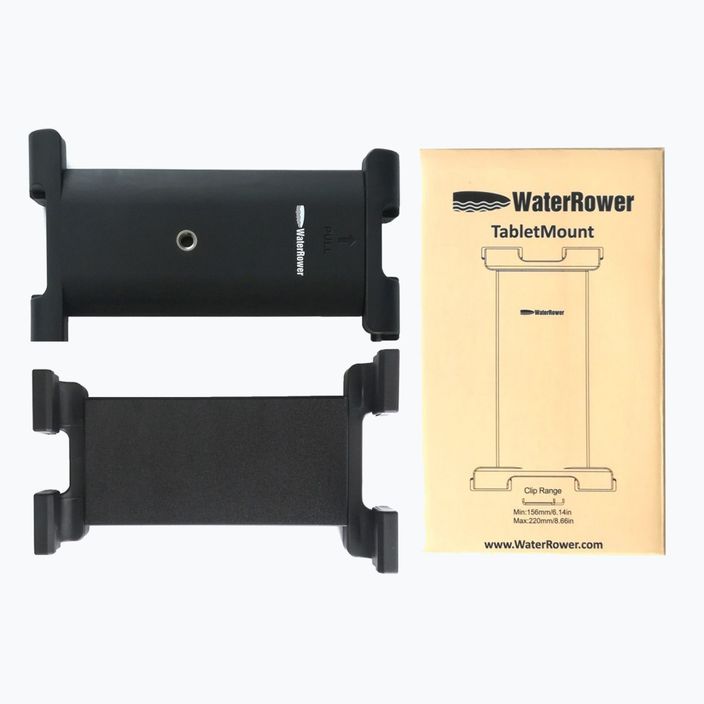 WaterRower μεγάλη βάση στήριξης tablet για κωπηλατές νερού μαύρο CZW-WR-651-L 2