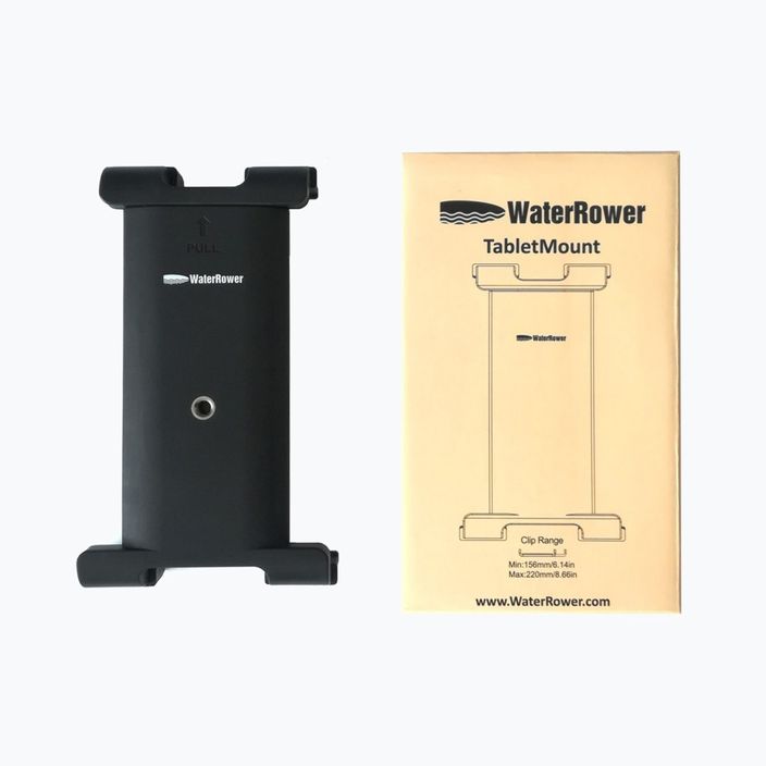 WaterRower μεγάλη βάση στήριξης tablet για κωπηλατές νερού μαύρο CZW-WR-651-L 5