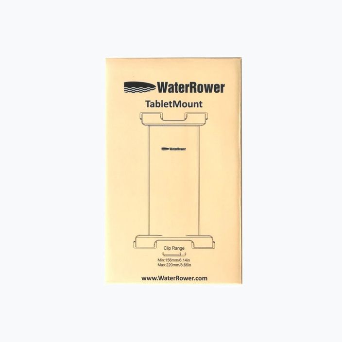 WaterRower μεγάλη βάση στήριξης tablet για κωπηλατές νερού μαύρο CZW-WR-651-L 6