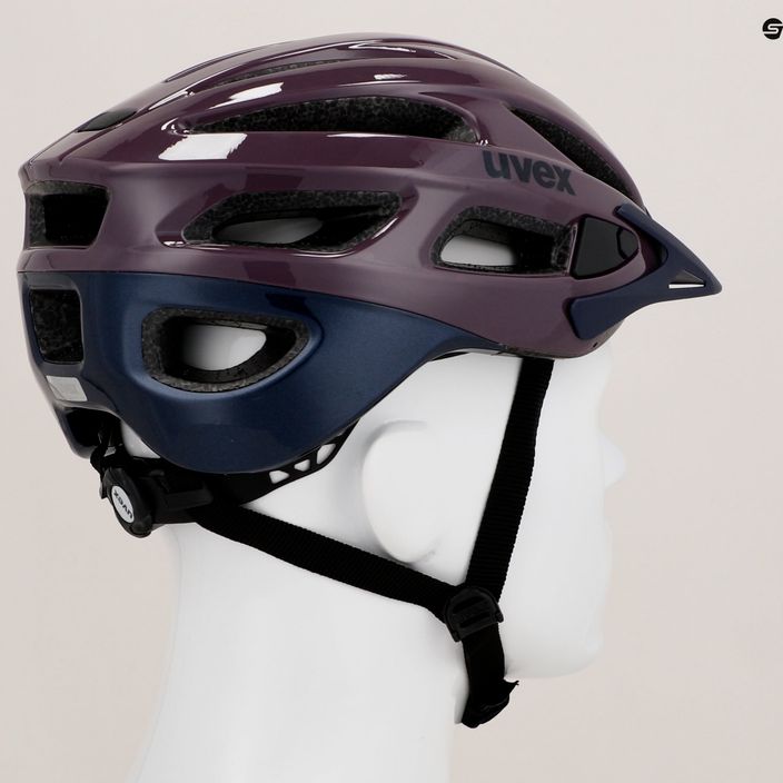 Γυναικείο κράνος ποδηλάτου UVEX True purple S4100530715 9