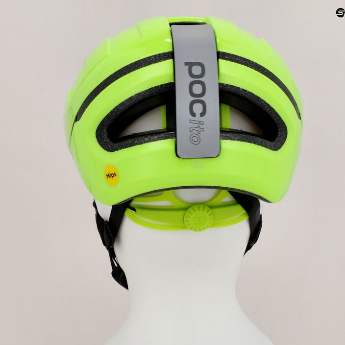 Παιδικό κράνος ποδηλάτου POC POCito Omne MIPS fluorescent yellow/green 9