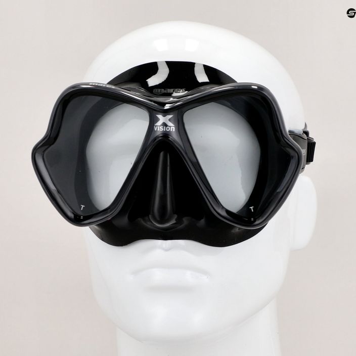 Mares X-Vision μάσκα κατάδυσης μαύρη 411053 8