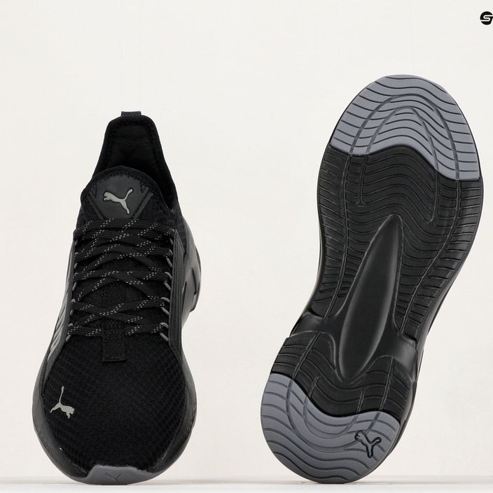 Ανδρικά παπούτσια προπόνησης PUMA Softride Premier Slip On Tiger Camo μαύρο 378028 01 15